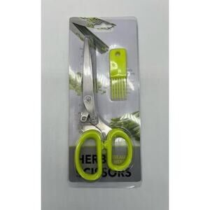 5 blade herb scissors with stainless steel blades New in box
